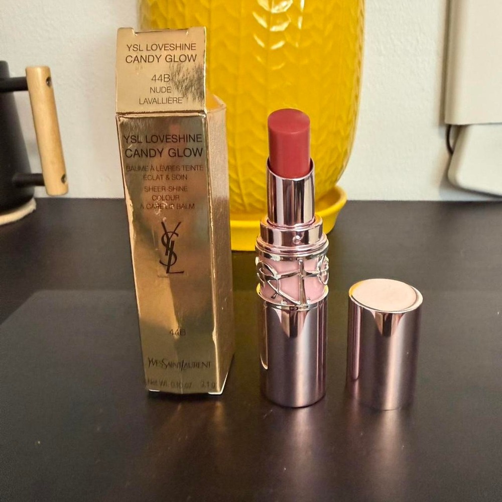 Ysl loveshine candy glow 44b full size nude lavalliere nib